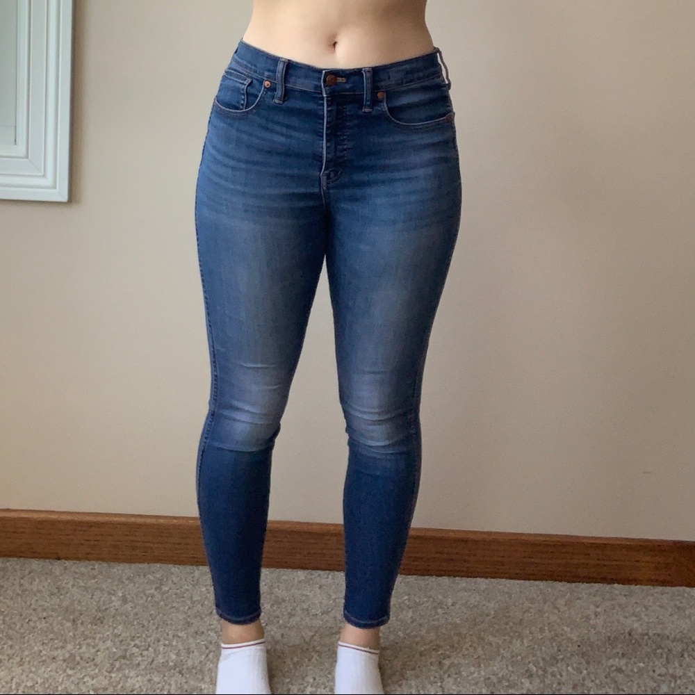 Madewell 10” High Rise Skinny Jeans